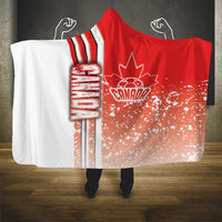 Canada Football Hooded Blanket Canucks Soccer - Road To Champion