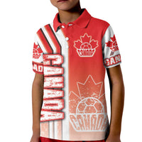 Canada Football Kid Polo Shirt Canucks Soccer - Road To Champion