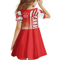 Canada Football Kid Short Sleeve Dress Canucks Soccer - Road To Champion
