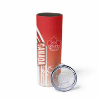 Canada Football Skinny Tumbler Canucks Soccer - Road To Champion
