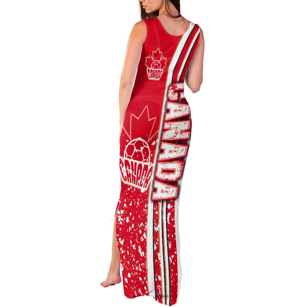 Canada Football Tank Maxi Dress Canucks Soccer - Road To Champion