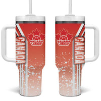 Canada Football Tumbler With Handle Canucks Soccer - Road To Champion
