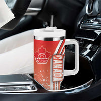 Canada Football Tumbler With Handle Canucks Soccer - Road To Champion