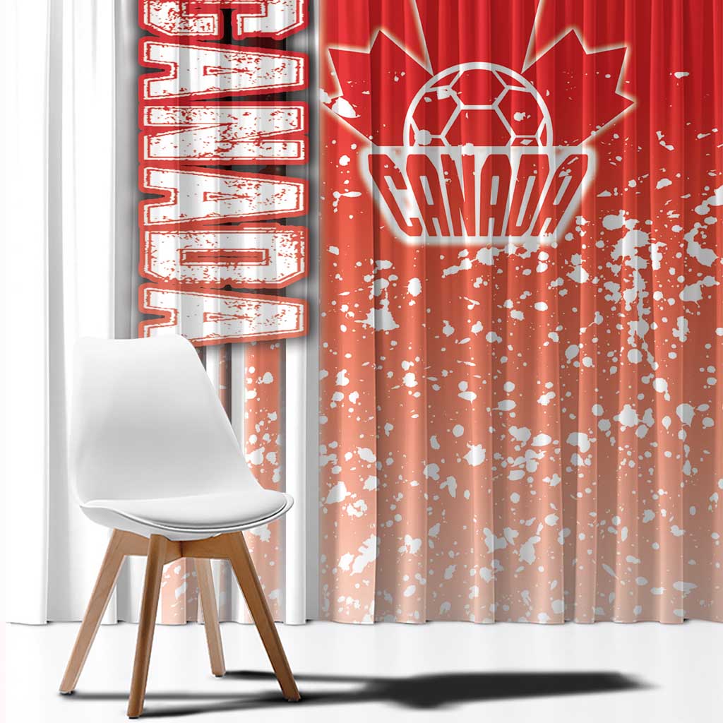 Canada Football Window Curtain Canucks Soccer - Road To Champion