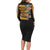 Black Creativity Rules The World Family Matching Long Sleeve Bodycon Dress and Hawaiian Shirt African Creativity - Wonder Print Shop