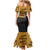 Black Creativity Rules The World Family Matching Mermaid Dress and Hawaiian Shirt African Creativity - Wonder Print Shop