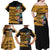 Black Creativity Rules The World Family Matching Off Shoulder Maxi Dress and Hawaiian Shirt African Creativity - Wonder Print Shop