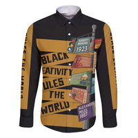 Black Creativity Rules The World Family Matching Puletasi and Hawaiian Shirt African Creativity - Wonder Print Shop