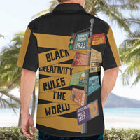 Black Creativity Rules The World Hawaiian Shirt African Creativity - Wonder Print Shop