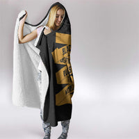 Black Creativity Rules The World Hooded Blanket African Creativity