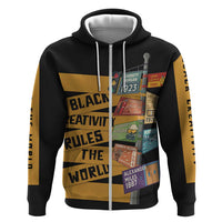 Black Creativity Rules The World Hoodie African Creativity - Wonder Print Shop