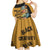 Black Creativity Rules The World Kid Short Sleeve Dress African Creativity - Wonder Print Shop