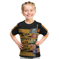 Black Creativity Rules The World Kid T Shirt African Creativity - Wonder Print Shop