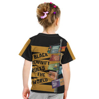 Black Creativity Rules The World Kid T Shirt African Creativity - Wonder Print Shop