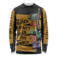 Black Creativity Rules The World Long Sleeve Shirt African Creativity - Wonder Print Shop