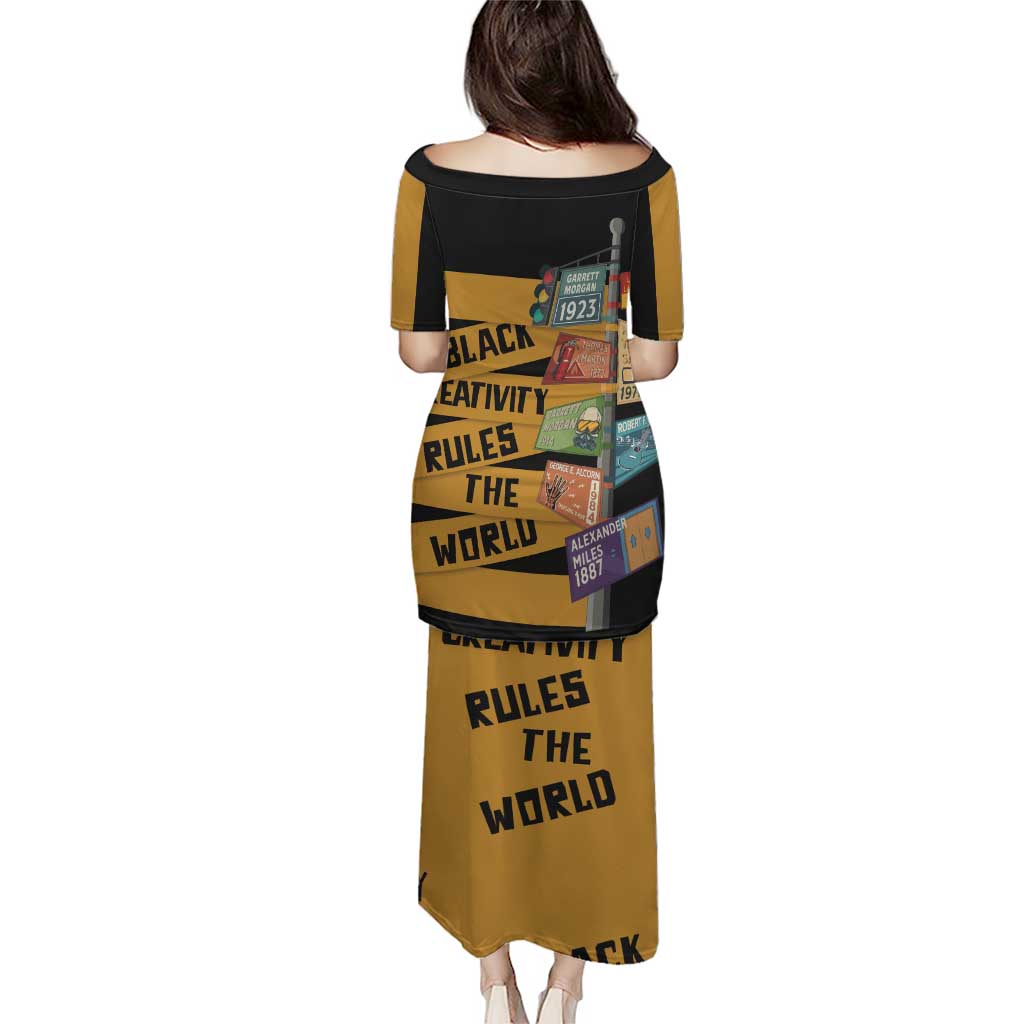 Black Creativity Rules The World Puletasi African Creativity - Wonder Print Shop