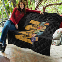 Black Creativity Rules The World Quilt African Creativity - Wonder Print Shop