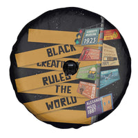 Black Creativity Rules The World Spare Tire Cover African Creativity - Wonder Print Shop