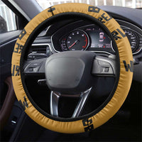 Black Creativity Rules The World Steering Wheel Cover African Creativity - Wonder Print Shop