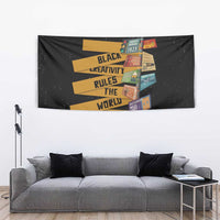 Black Creativity Rules The World Tapestry African Creativity - Wonder Print Shop