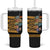 Black Creativity Rules The World Tumbler With Handle African Creativity - Wonder Print Shop