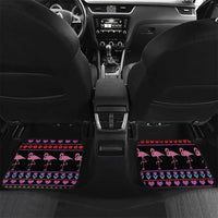 Flamingo Im Dreaming Of A Pink Christmas Car Mats - Wonder Print Shop