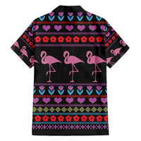 Flamingo Im Dreaming Of A Pink Christmas Hawaiian Shirt - Wonder Print Shop