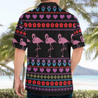 Flamingo Im Dreaming Of A Pink Christmas Hawaiian Shirt - Wonder Print Shop
