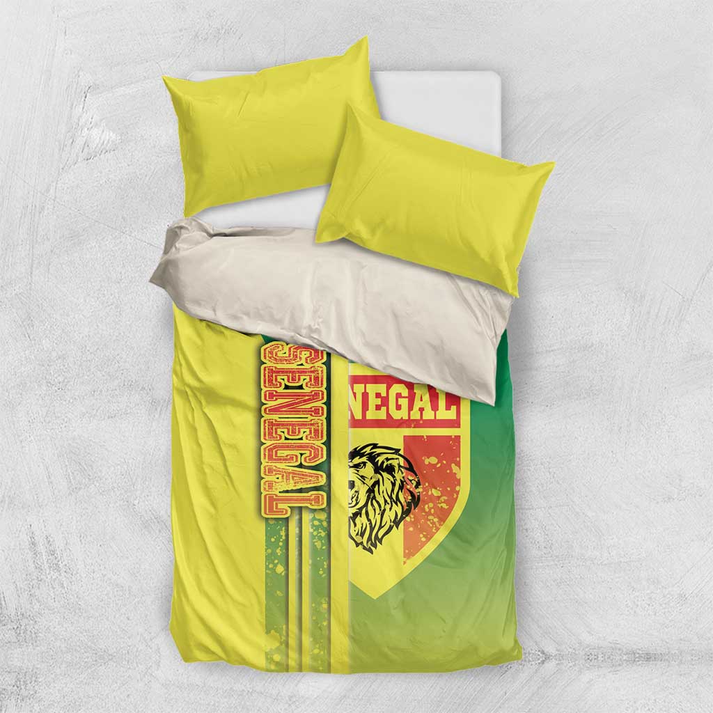 Senegal Football Bedding Set Lions of Teranga Soccer - Road To Champion - Wonder Print Shop