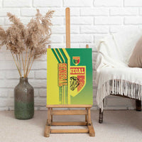 Senegal Football Canvas Wall Art Lions of Teranga Soccer - Road To Champion - Wonder Print Shop