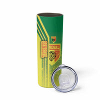 Senegal Football Skinny Tumbler Lions of Teranga Soccer - Road To Champion - Wonder Print Shop