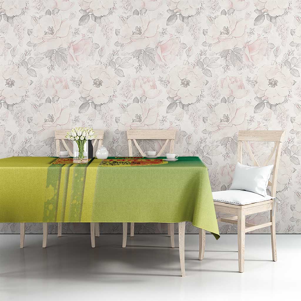 Senegal Football Tablecloth Lions of Teranga Soccer - Road To Champion - Wonder Print Shop