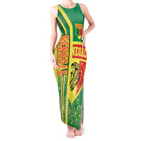 Senegal Football Tank Maxi Dress Lions of Teranga Soccer - Road To Champion - Wonder Print Shop