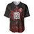 100% Canadian From Eh To Zed Baseball Jersey True North Strong and Free