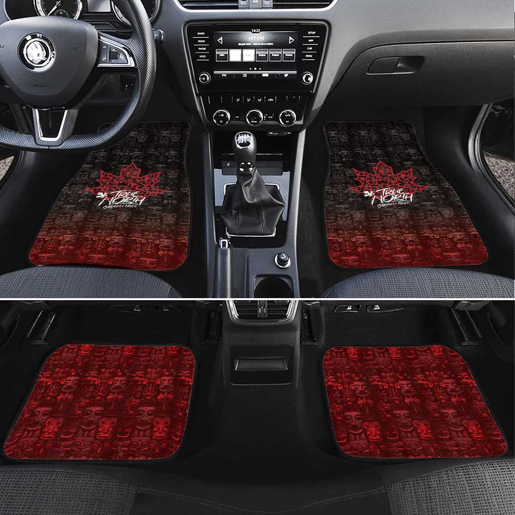 100% Canadian From Eh To Zed Car Mats True North Strong and Free