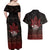100% Canadian From Eh To Zed Couples Matching Off Shoulder Maxi Dress and Hawaiian Shirt True North Strong and Free