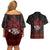100% Canadian From Eh To Zed Couples Matching Off Shoulder Short Dress and Hawaiian Shirt True North Strong and Free