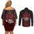 100% Canadian From Eh To Zed Couples Matching Off Shoulder Short Dress and Long Sleeve Button Shirt True North Strong and Free