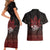 100% Canadian From Eh To Zed Couples Matching Short Sleeve Bodycon Dress and Hawaiian Shirt True North Strong and Free