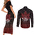 100% Canadian From Eh To Zed Couples Matching Short Sleeve Bodycon Dress and Long Sleeve Button Shirt True North Strong and Free