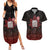100% Canadian From Eh To Zed Couples Matching Summer Maxi Dress and Hawaiian Shirt True North Strong and Free