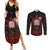 100% Canadian From Eh To Zed Couples Matching Summer Maxi Dress and Long Sleeve Button Shirt True North Strong and Free
