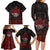 100% Canadian From Eh To Zed Family Matching Long Sleeve Bodycon Dress and Hawaiian Shirt True North Strong and Free