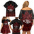 100% Canadian From Eh To Zed Family Matching Off Shoulder Short Dress and Hawaiian Shirt True North Strong and Free