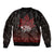 100% Canadian From Eh To Zed Sleeve Zip Bomber Jacket True North Strong and Free
