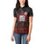 100% Canadian From Eh To Zed Women Polo Shirt True North Strong and Free