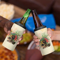 They Want Our Rhythm Not Our Blues 4 in 1 Can Cooler Tumbler African Music Pride