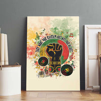 They Want Our Rhythm Not Our Blues Canvas Wall Art African Music Pride