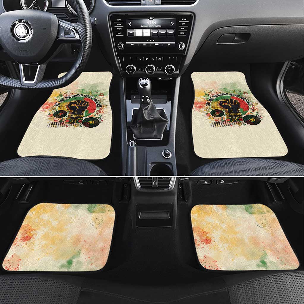 They Want Our Rhythm Not Our Blues Car Mats African Music Pride