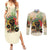 They Want Our Rhythm Not Our Blues Couples Matching Summer Maxi Dress and Long Sleeve Button Shirt African Music Pride